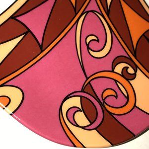 Emilio Pucci Vintage Richard Ginori Plate - 1970's - Excellent Condition w/Box.